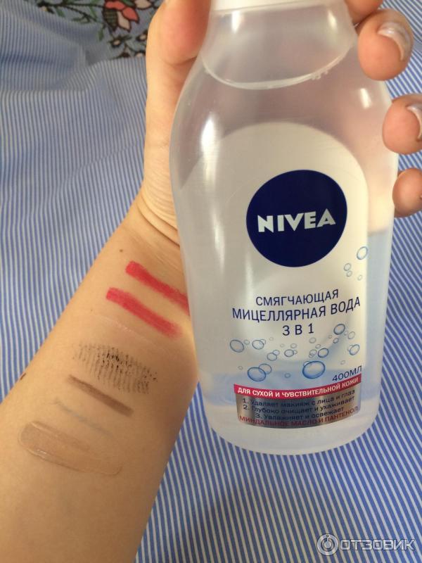 Смягчающая мицеллярная вода Nivea 3 в 1 фото