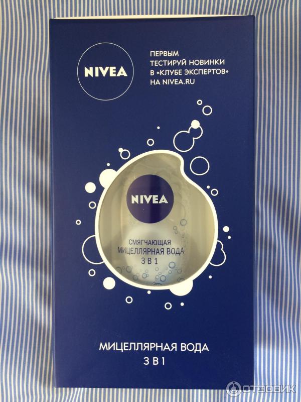 Смягчающая мицеллярная вода Nivea 3 в 1 фото