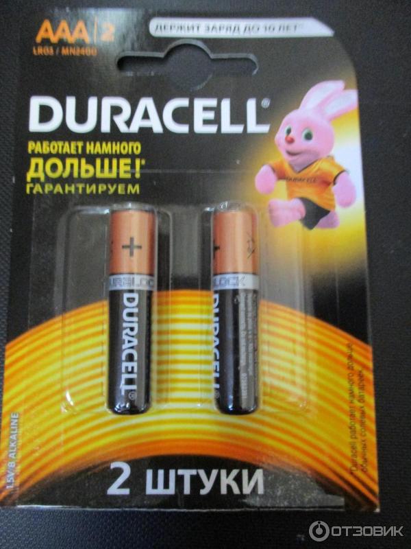 Батарейки Duracell AAA фото