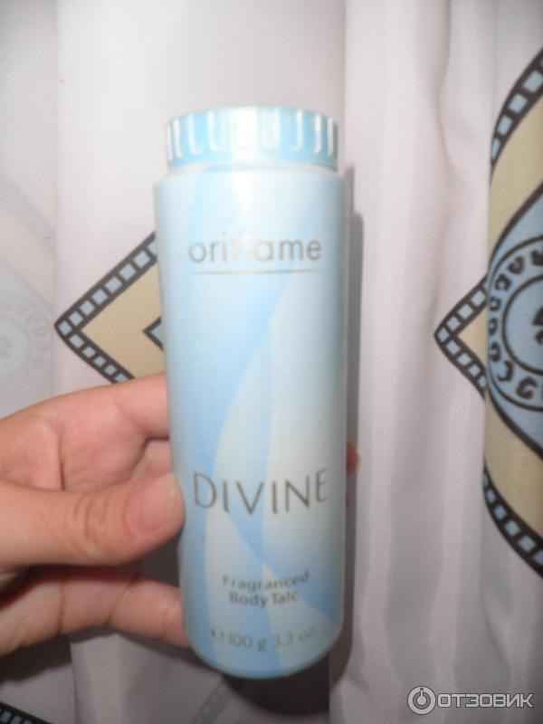 Ароматизированный тальк для тела Oriflame Divine фото