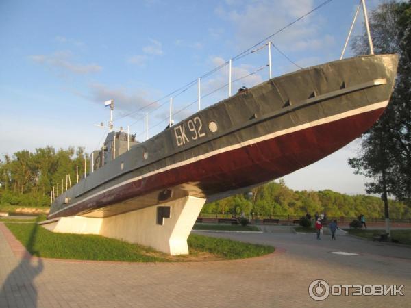 Городской парк на набережной Припяти (Беларусь, Пинск) фото