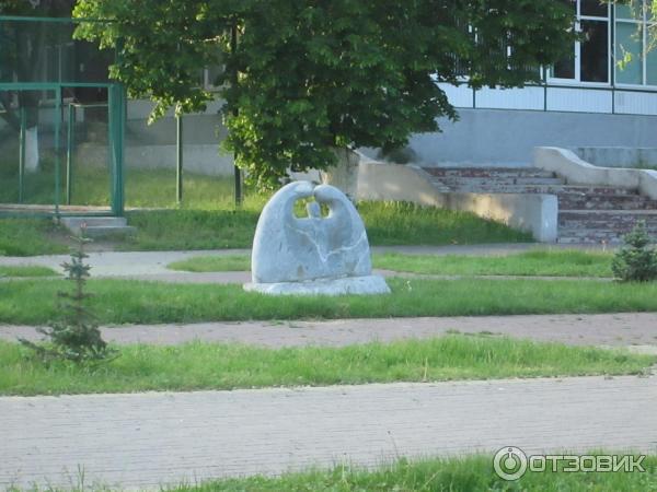 Городской парк на набережной Припяти (Беларусь, Пинск) фото