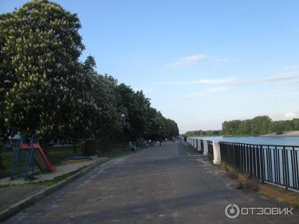 Городской парк на набережной Припяти (Беларусь, Пинск) фото