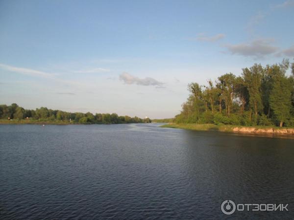 Городской парк на набережной Припяти (Беларусь, Пинск) фото