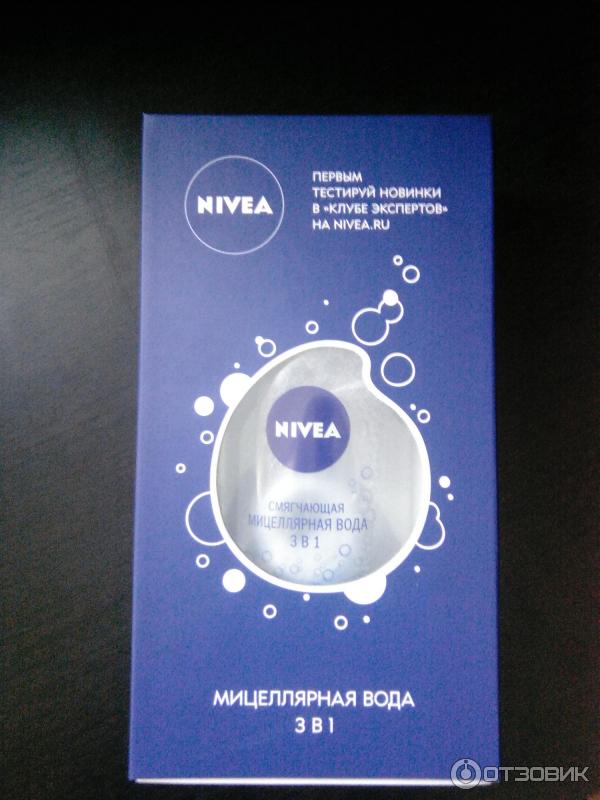 Мицеллярная вода Nivea Очищение 3 в 1 фото