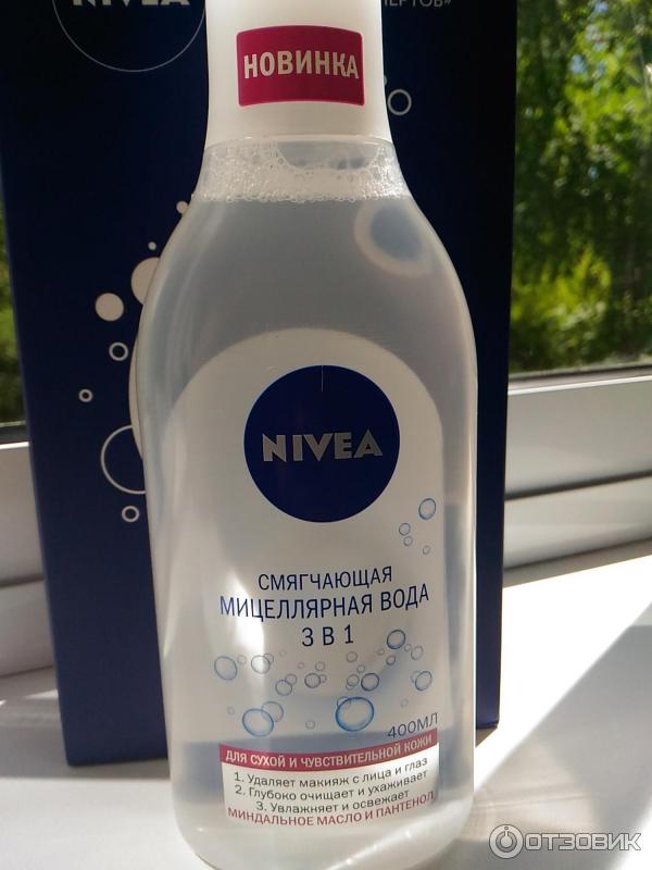 Смягчающая мицеллярная вода Nivea 3 в 1 фото