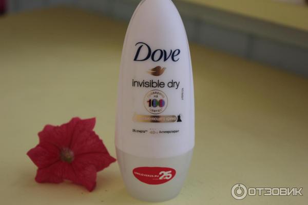 Антиперспирант шариковый Dove Invisible Dry фото