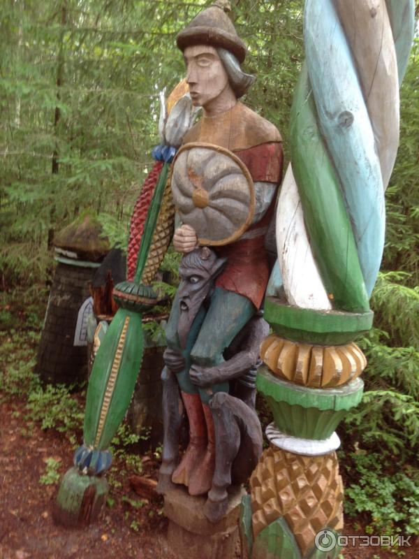 Сказачная тропа Лукоморье (Россия, Верхние Мандроги) фото
