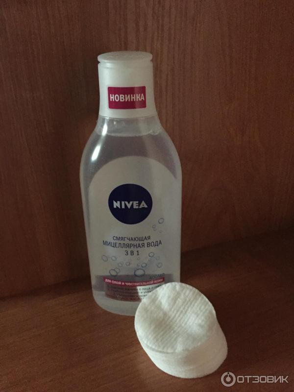 Мицеллярная вода Nivea Очищение 3 в 1 фото