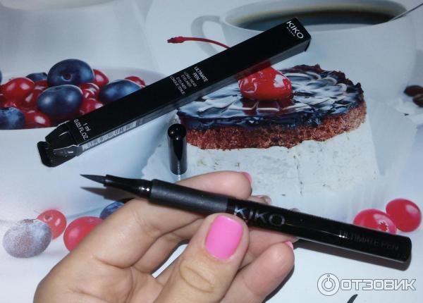 Подводка-фломастер для глаз Kiko Milano Ultimate Pen Long Wear Eyeliner фото