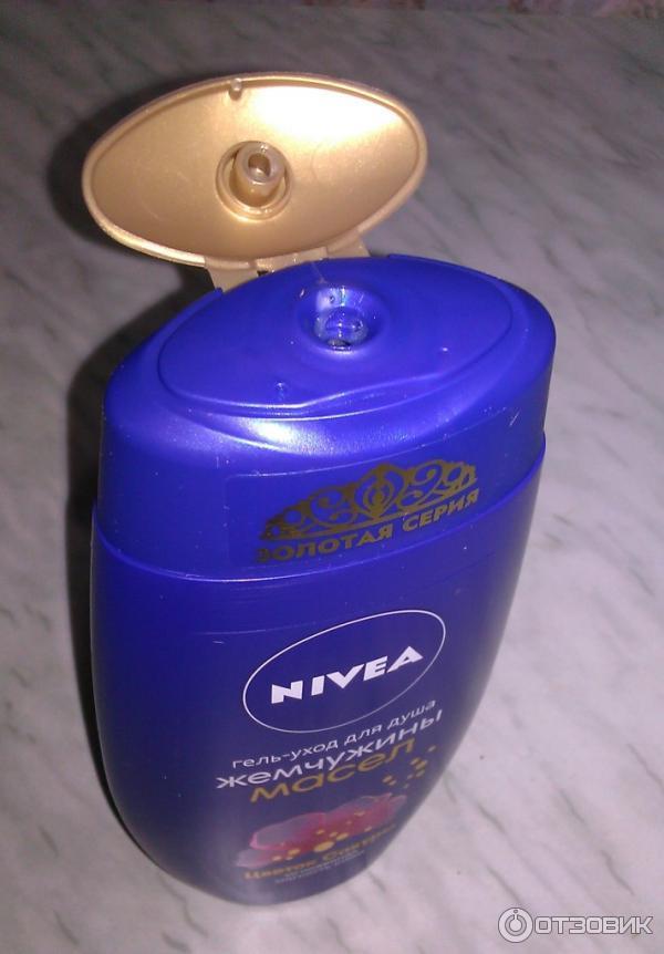 Гель-уход для душа Nivea Жемчужины масел Цветок сакуры фото