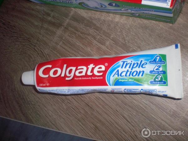 Зубная паста Colgate Тройное действие фото