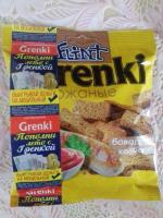 Сухарики Flint Grenki фото