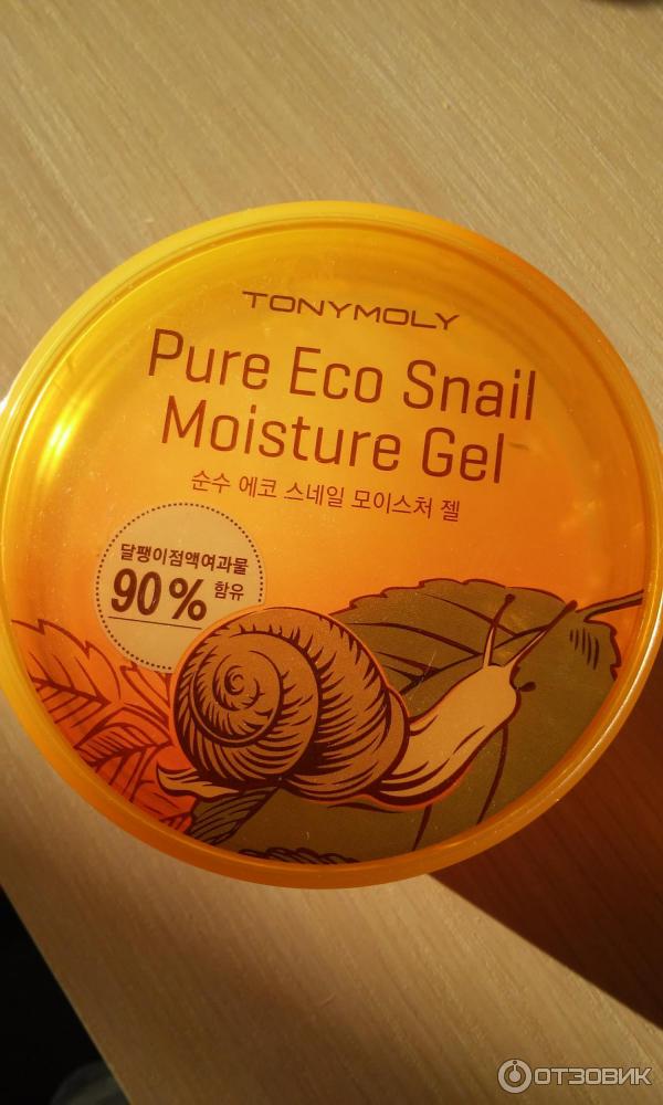 Гель для лица и тела Tony Moly Pure Eco Snail Moisture Gel фото