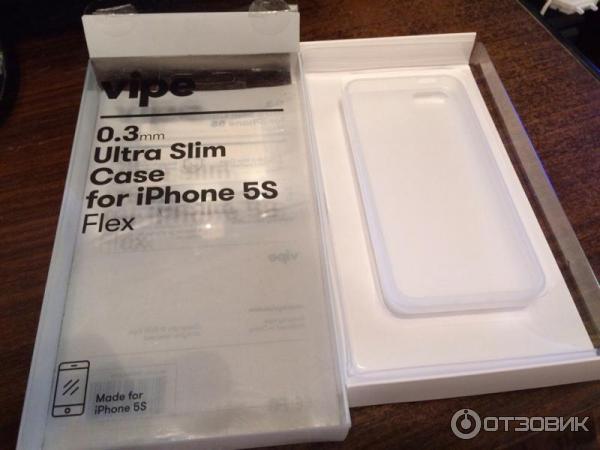 Чехол для Iphone 5S Vipe Flex Ultra Slim фото