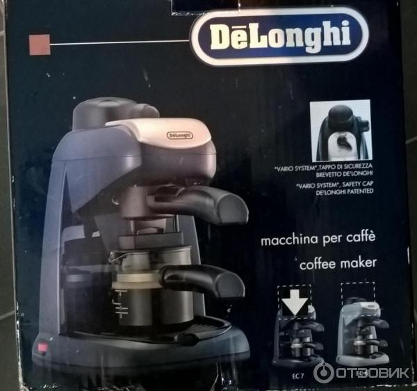 Кофеварка Delonghi EC 7 фото