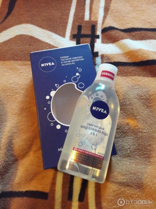 Смягчающая мицеллярная воду 3 в 1 NIVEA