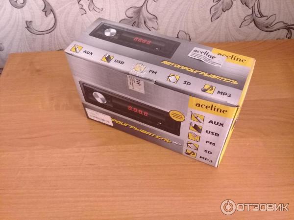 Автопроигрыватель магнитола Aceline VE07 (1Din, MP3, AUX, SD/MMC, USB, FM) Как НОВАЯ