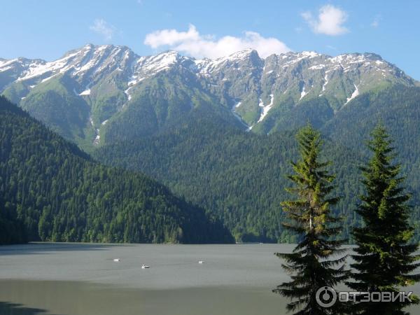 Озеро Рица (Абхазия) фото