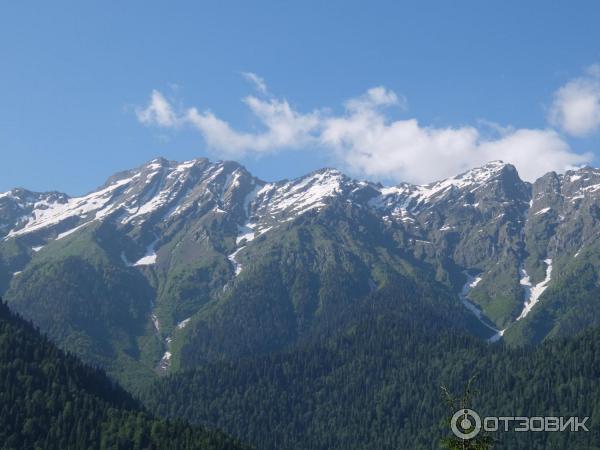 Озеро Рица (Абхазия) фото