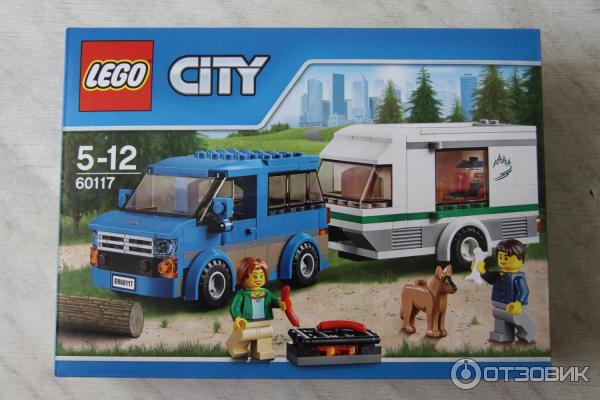 Конструктор Lego City Фургон и дом на колесах 60117 фото