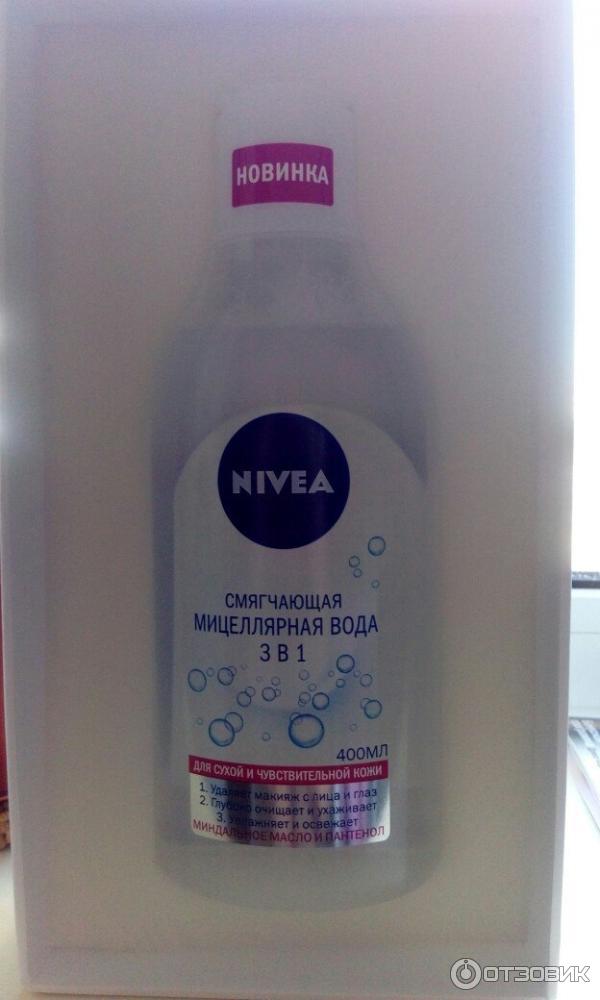 Смягчающая мицеллярная вода Nivea 3 в 1 фото