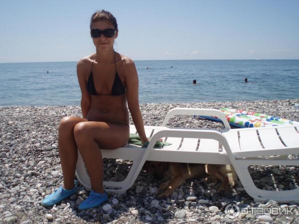 пляж у Колхиды