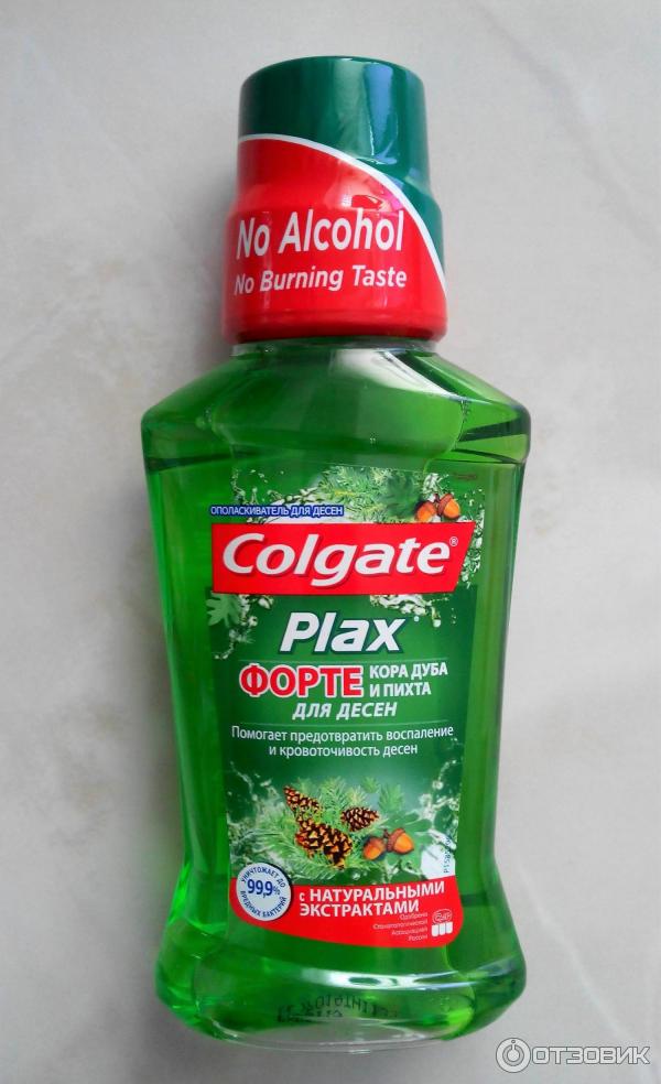 Ополаскиватель для десен Colgate Plax форте Кора дуба и пихта фото