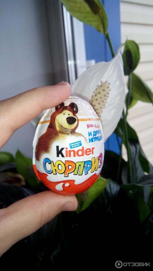 Kinder Сюрприз Маша и Медведь фото