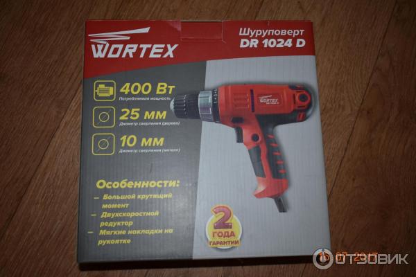 Шуруповерт сетевой Wortex DR 1024 D фото