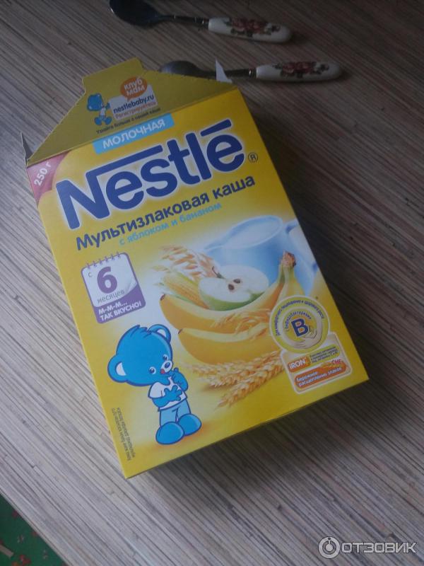 Мультизлаковая каша Nestle фото