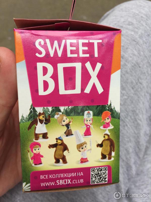 Мармелад с игрушкой Sweet Box Маша и Медведь фото