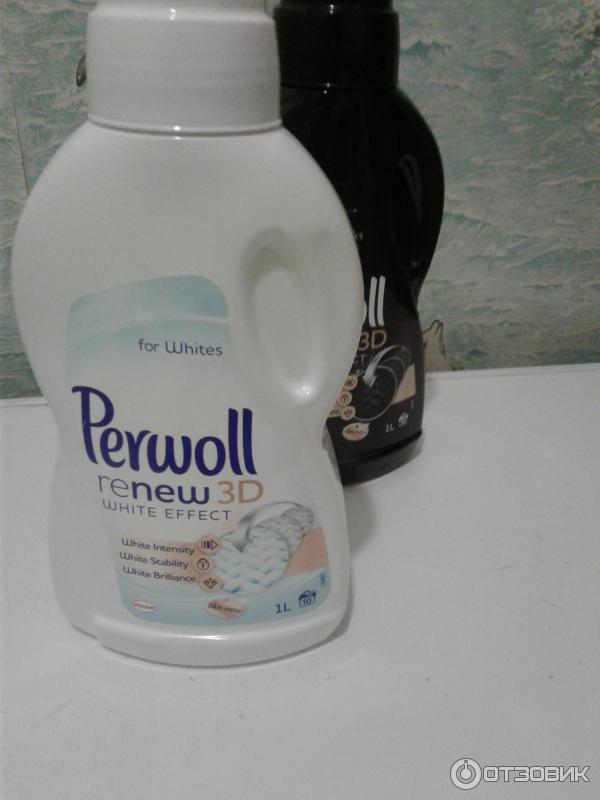 Жидкий порошок для стирки белья Perwoll Henkel ReNew White фото