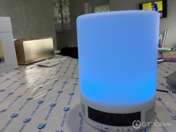 Светильник LED Bluetooth Speaker, ELEGIANT Portable Wireless Speaker, LED Bedside фото