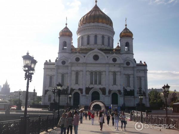 Сквер Храма Христа Спасителя (Россия, Москва) фото