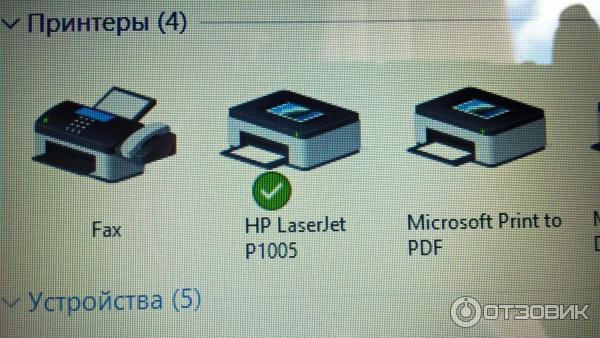 Лазерный принтер HP LaserJet P1005 фото