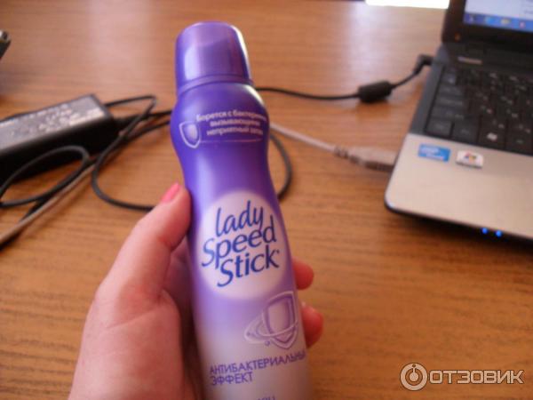 Дезодорант-антиперспирант Lady Speed Stick антибактериальный эффект фото