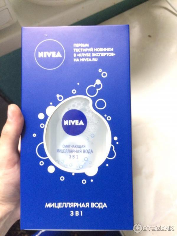 Смягчающая мицеллярная вода Nivea 3 в 1 фото