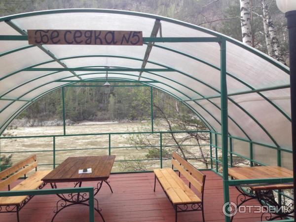 Беседка. Отель Золотые пески.