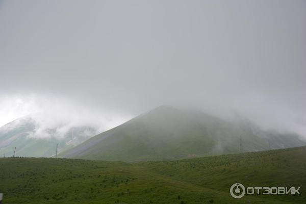 Военно-Грузинская в тумане