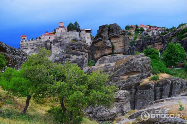 Монастыри Метеоры (Греция, Фессалия) фото