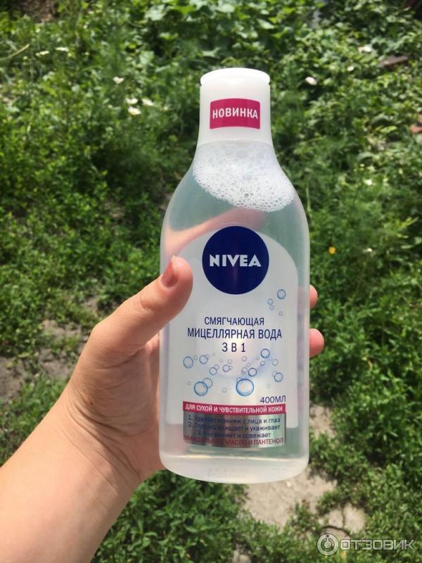 Смягчающая мицеллярная вода Nivea 3 в 1 фото