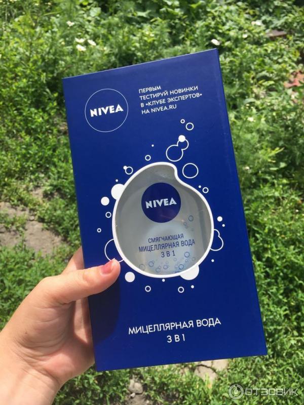 Смягчающая мицеллярная вода Nivea 3 в 1 фото