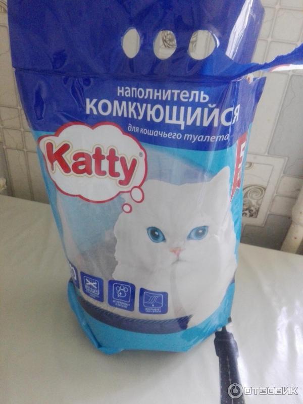 Catty наполнитель для кошачьего туалета комкующийся