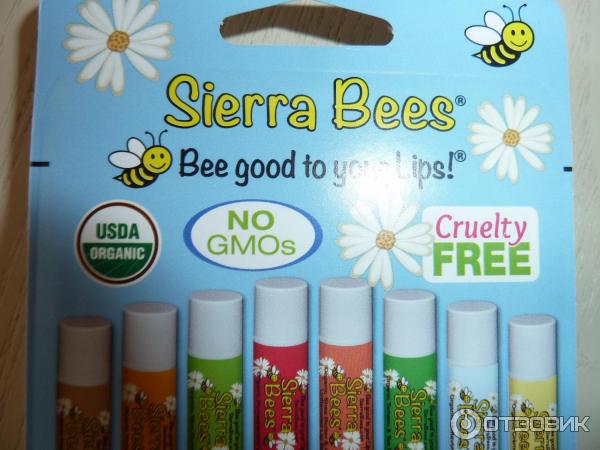 Бальзам для губ Iherb Sierra Bees фото