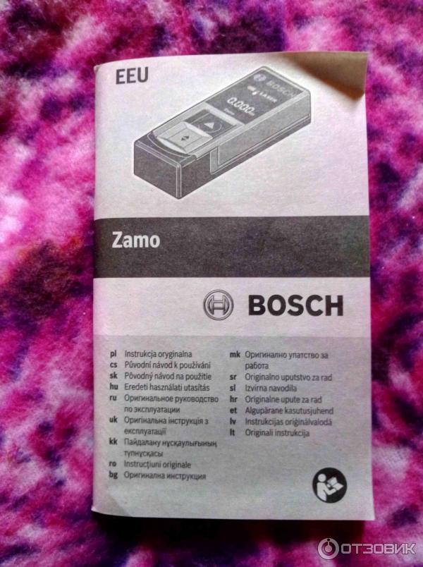 Лазерный дальномер Bosch Zamo фото