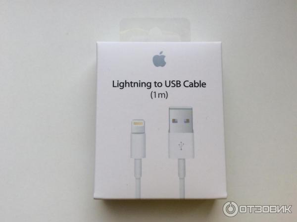 Кабель Apple Lightning to USB Cable MD818ZM/A фото