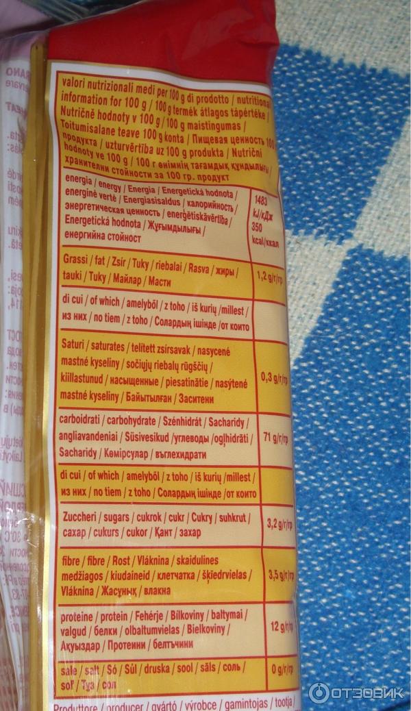 Макаронные изделия Pasta Zara фото