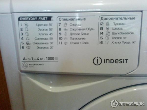 Стиральная машина Indesit IWUC 4105 фото