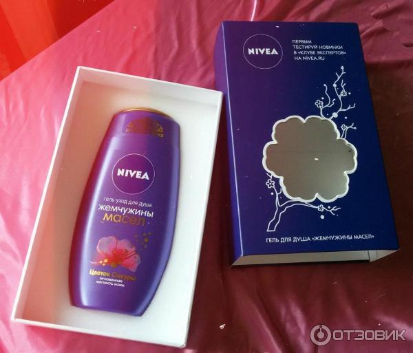 Гель-уход для душа Nivea Жемчужины масел Цветок сакуры фото